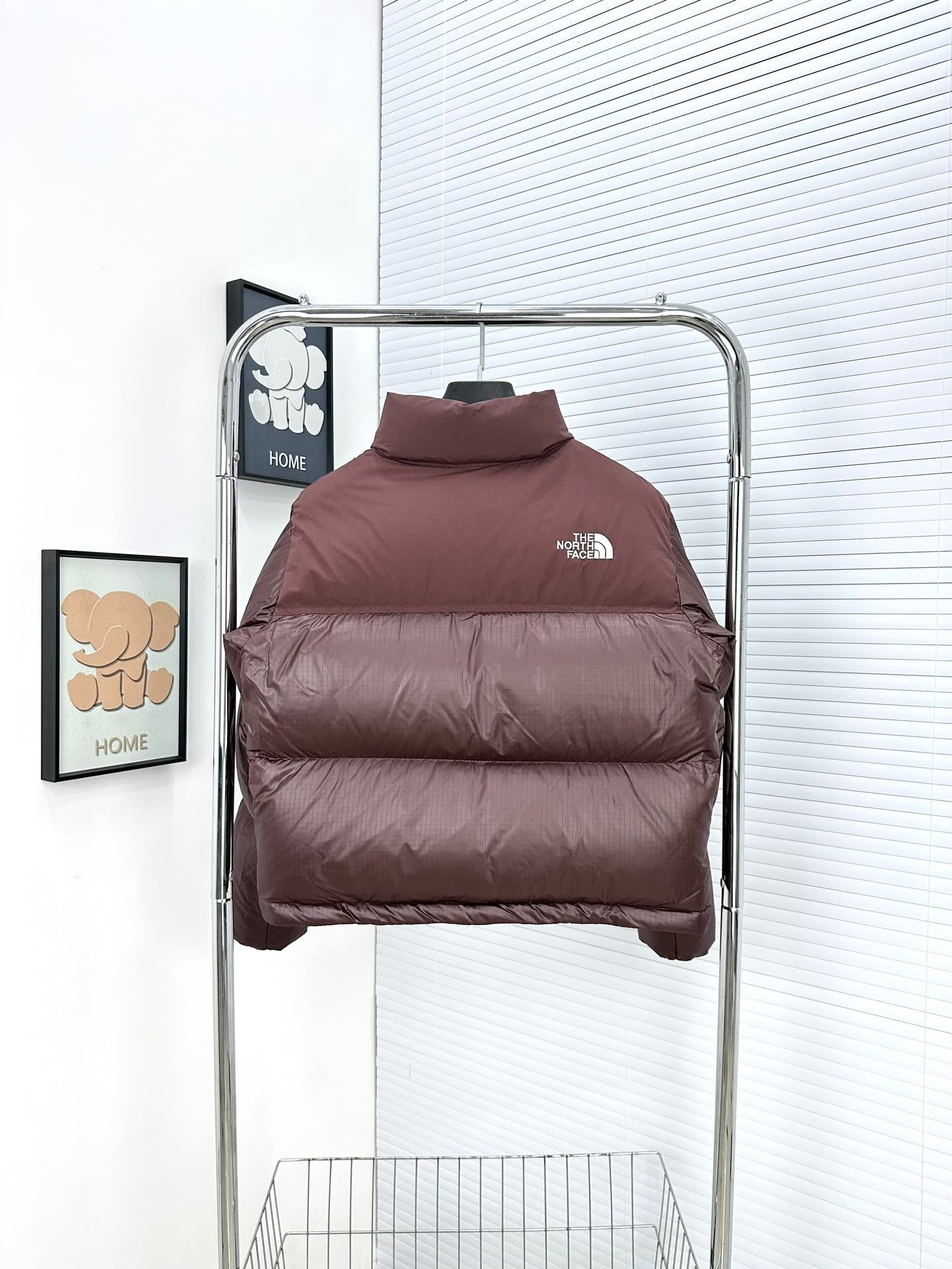 The North Face White Label Cropped Down Jacket